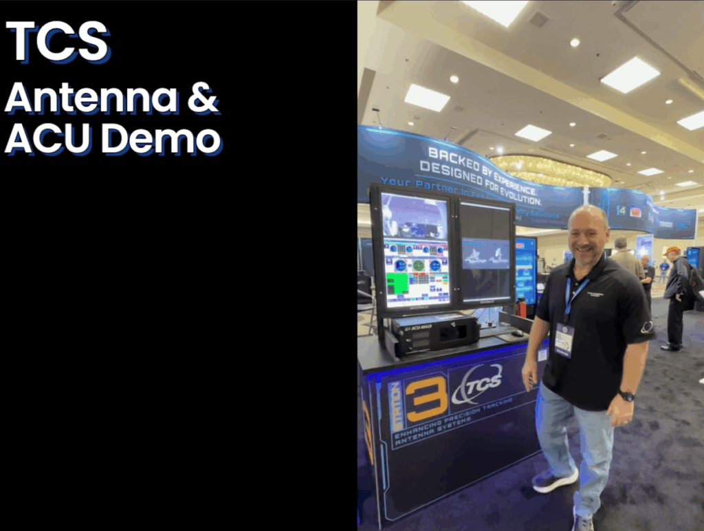 TCS ITC 2025 Antenna & ACU Demo