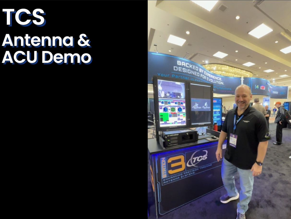 TCS ITC 2025 Antenna & ACU Demo